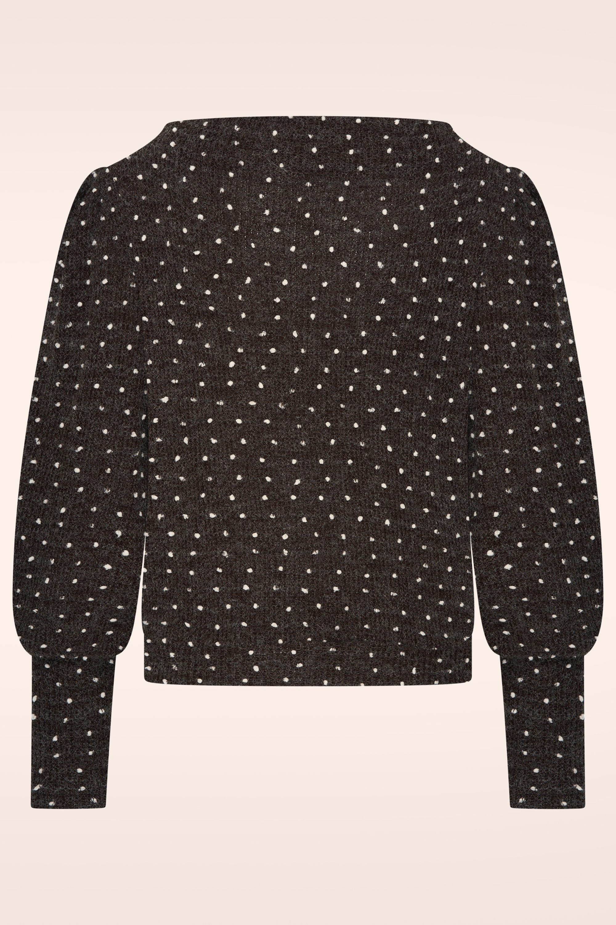 Very Cherry - Maya Fantasia Dots Pullover in Antracite 3