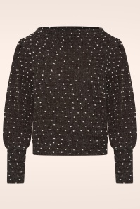 Very Cherry - Maya Fantasia Dots Pullover in Antracite 2