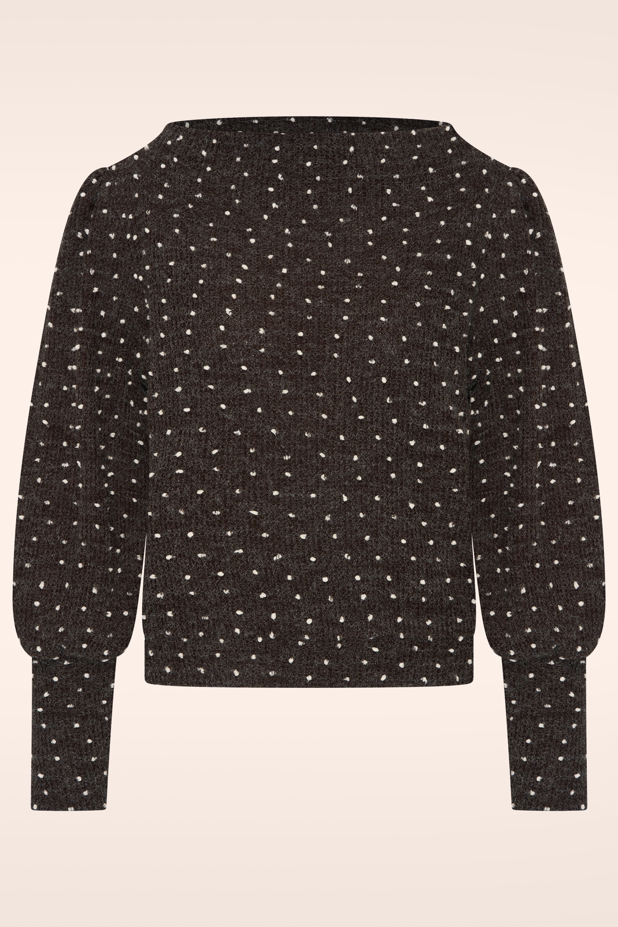 Very Cherry - Maya Fantasia Dots Pullover in Antracite 2