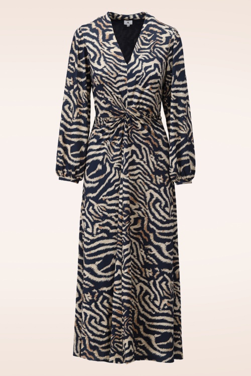 K-Design - Kelly Knot Maxi Dress in Animal 2