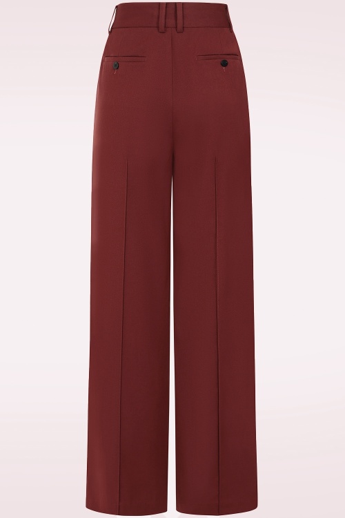 MiraLune - Amara pantalon in roestrood 2