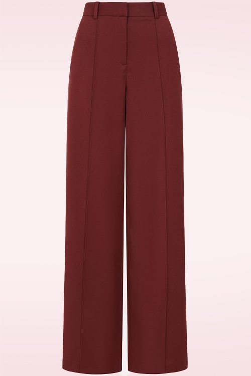 MiraLune - Amara pantalon in roestrood