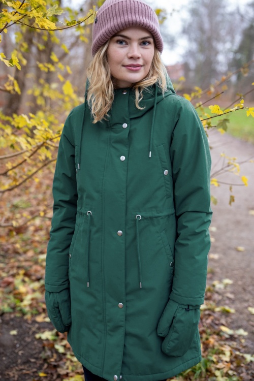Danefae - Danenora Winter parka in Dark Slate