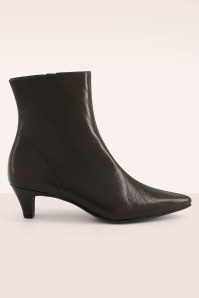 Paul Green - Maggy Glossy Ankle Boots in Brown