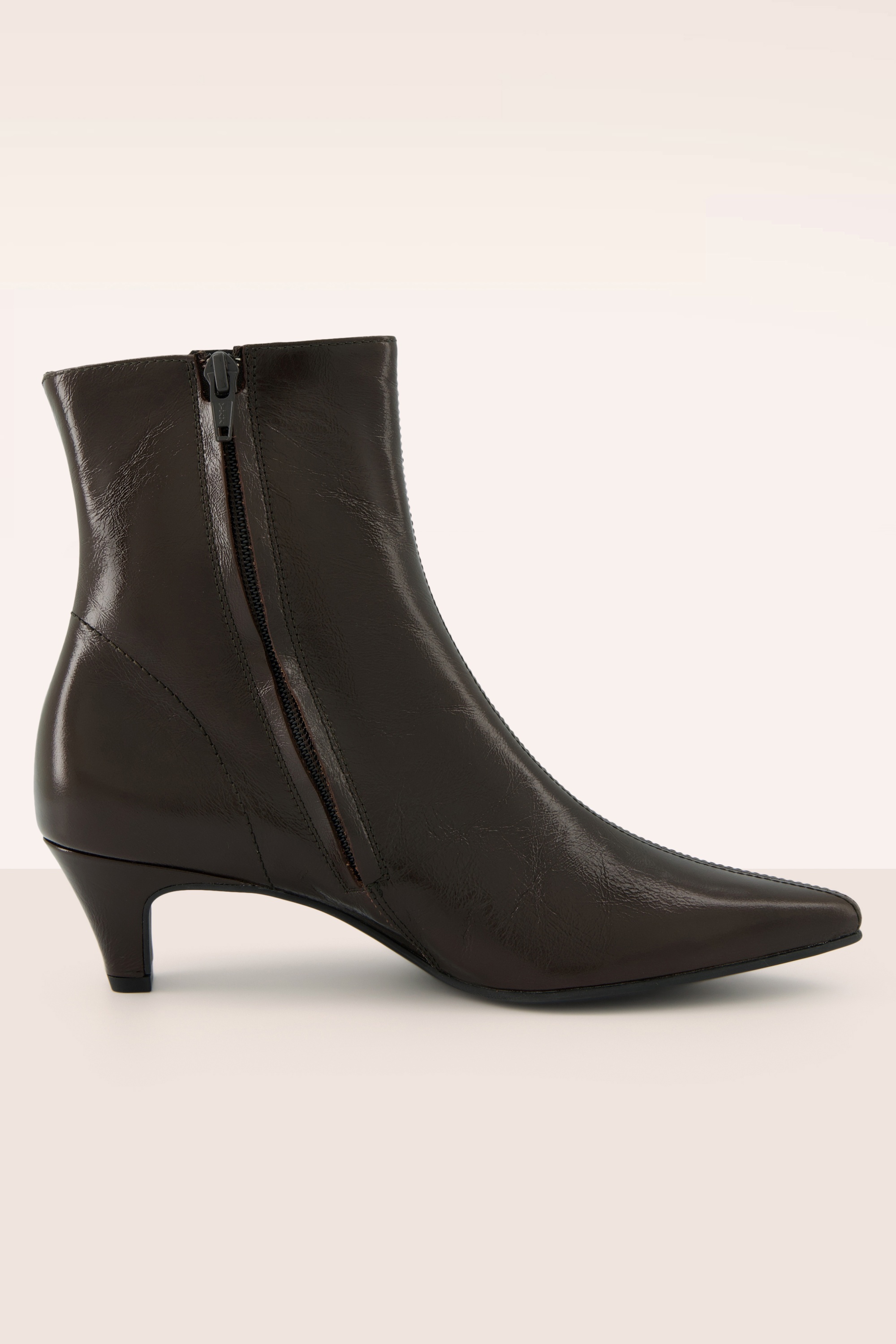 Paul Green - Maggy Glossy Ankle Boots in Brown 6
