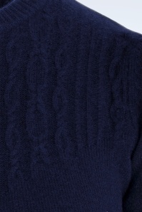 Emmy Design - The Cashmere Staple sweater in middernachtblauw 3