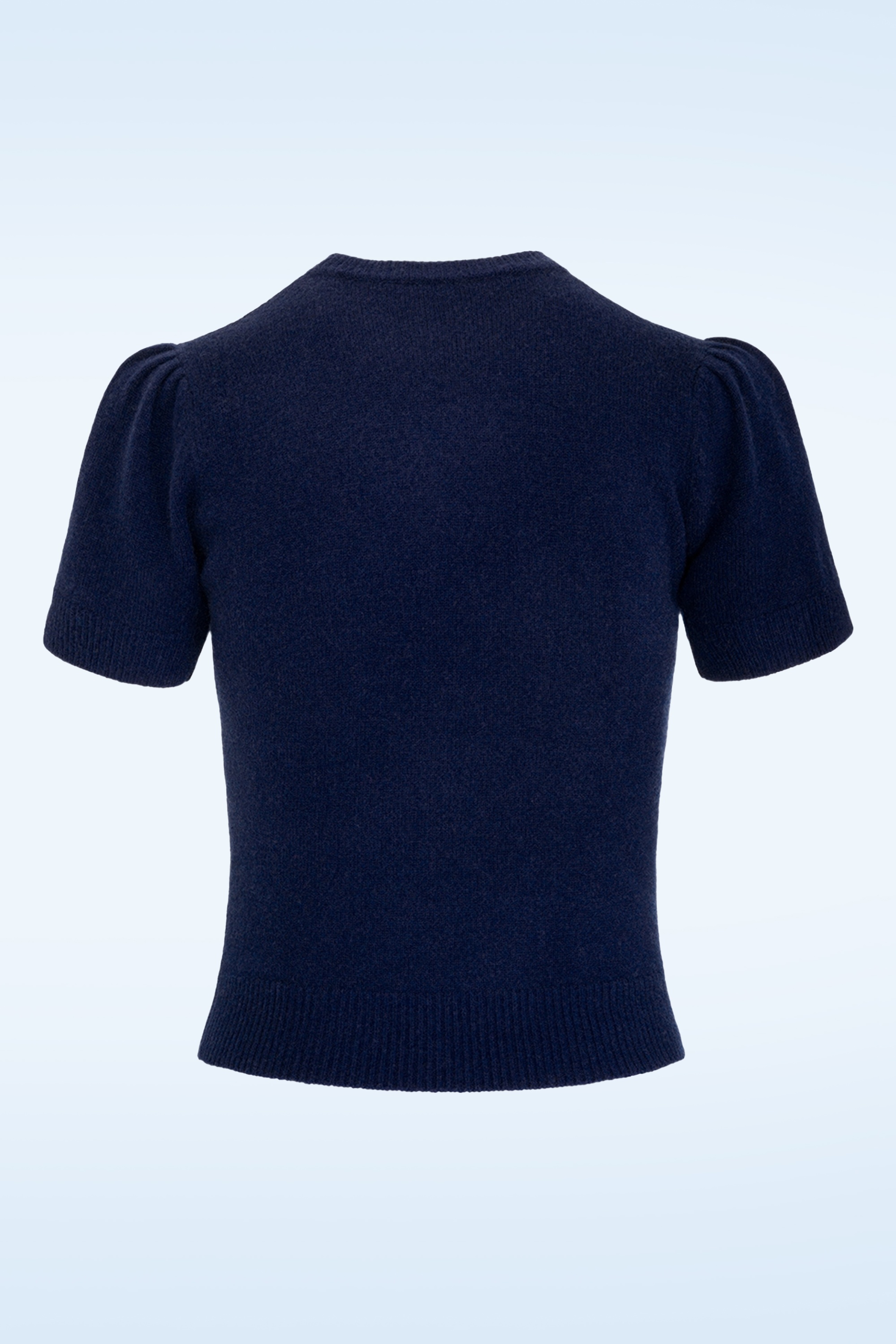 Emmy Design - The Cashmere Staple sweater in middernachtblauw 2