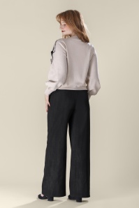Smashed Lemon - Vivienne Glitter Chic Hose in Schwarz 3