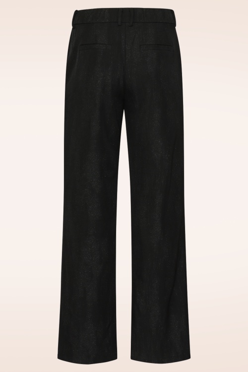 Smashed Lemon - Vivienne Glitter Chic Hose in Schwarz 4
