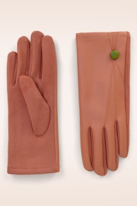 Powder - Gants Emma en terracotta