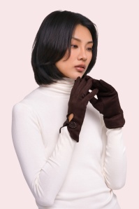 Powder - Suki Gloves in Damson 2