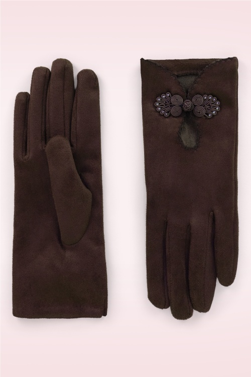 Powder - Suki Gloves in Damson