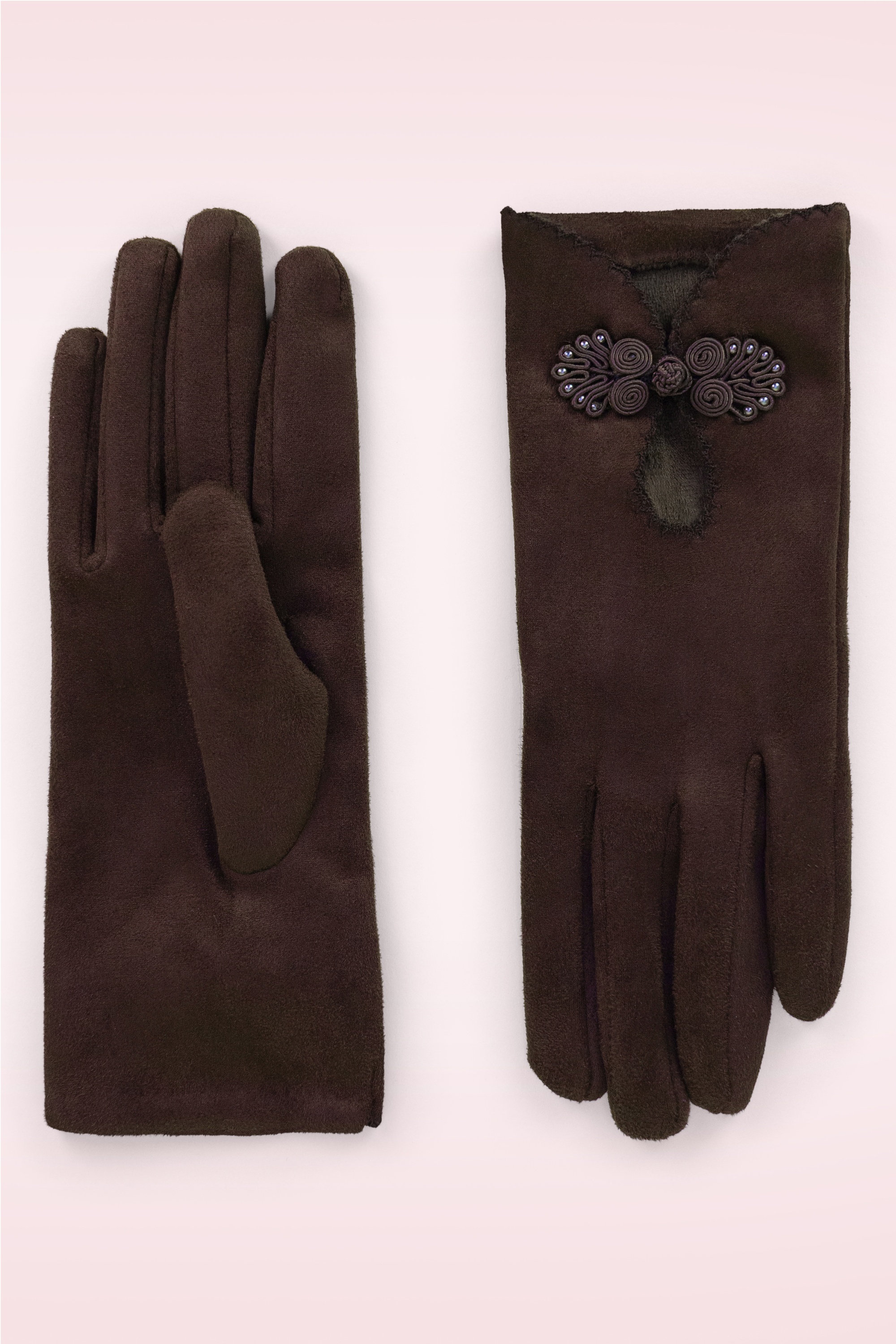Powder - Suki Gloves in Damson