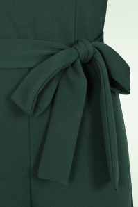 Vintage Chic for Topvintage - Topvintage exclusive ~ Quinty Jumpsuit in Forest Green 3