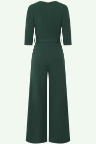Vintage Chic for Topvintage - Topvintage exclusive ~ Quinty Jumpsuit in Forest Green 2