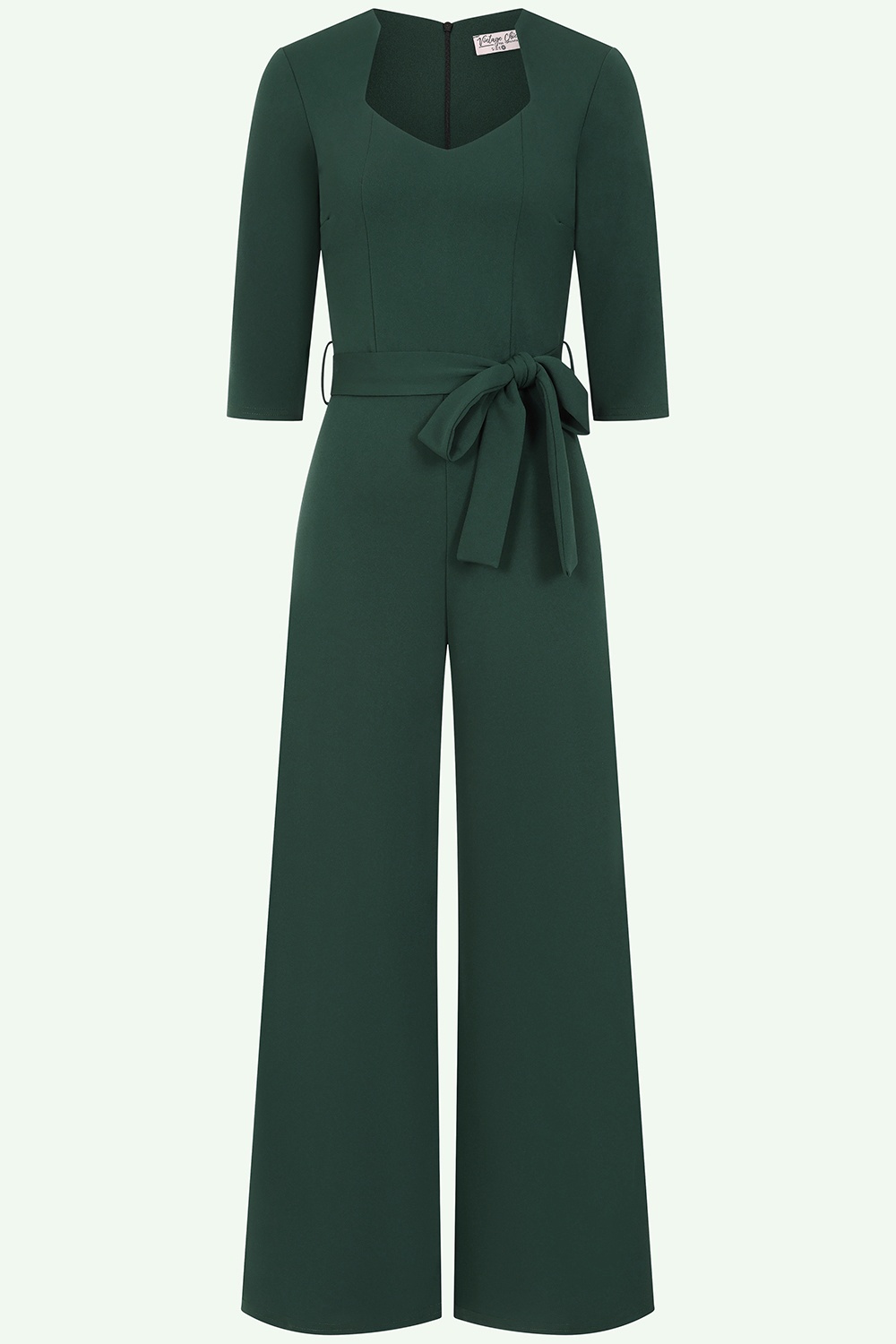 Vintage Chic for Topvintage - Topvintage exclusive ~ Quinty Jumpsuit in Forest Green