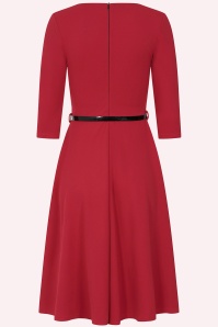 Vintage Chic for Topvintage - Topvintage exclusive ~ Arlene Swing Dress in Red 2