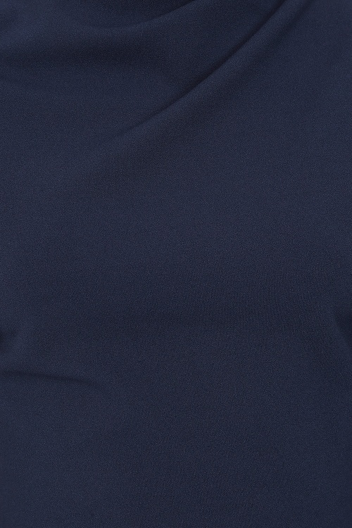 Vintage Chic for Topvintage - Topvintage exclusive ~ Jennifer jumpsuit in marineblauw 3