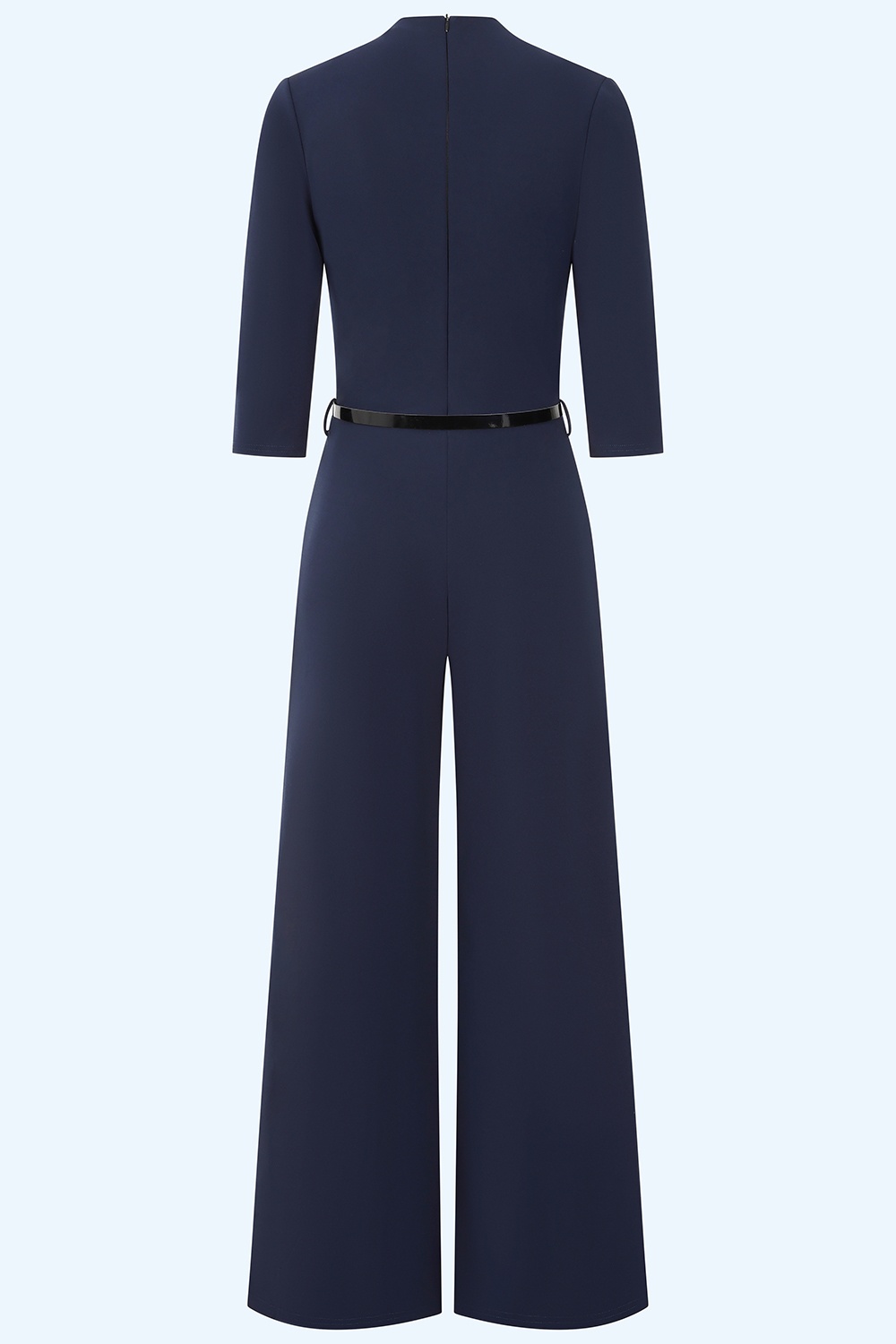 Vintage Chic for Topvintage - Topvintage exclusive ~ Jennifer jumpsuit in marineblauw 2