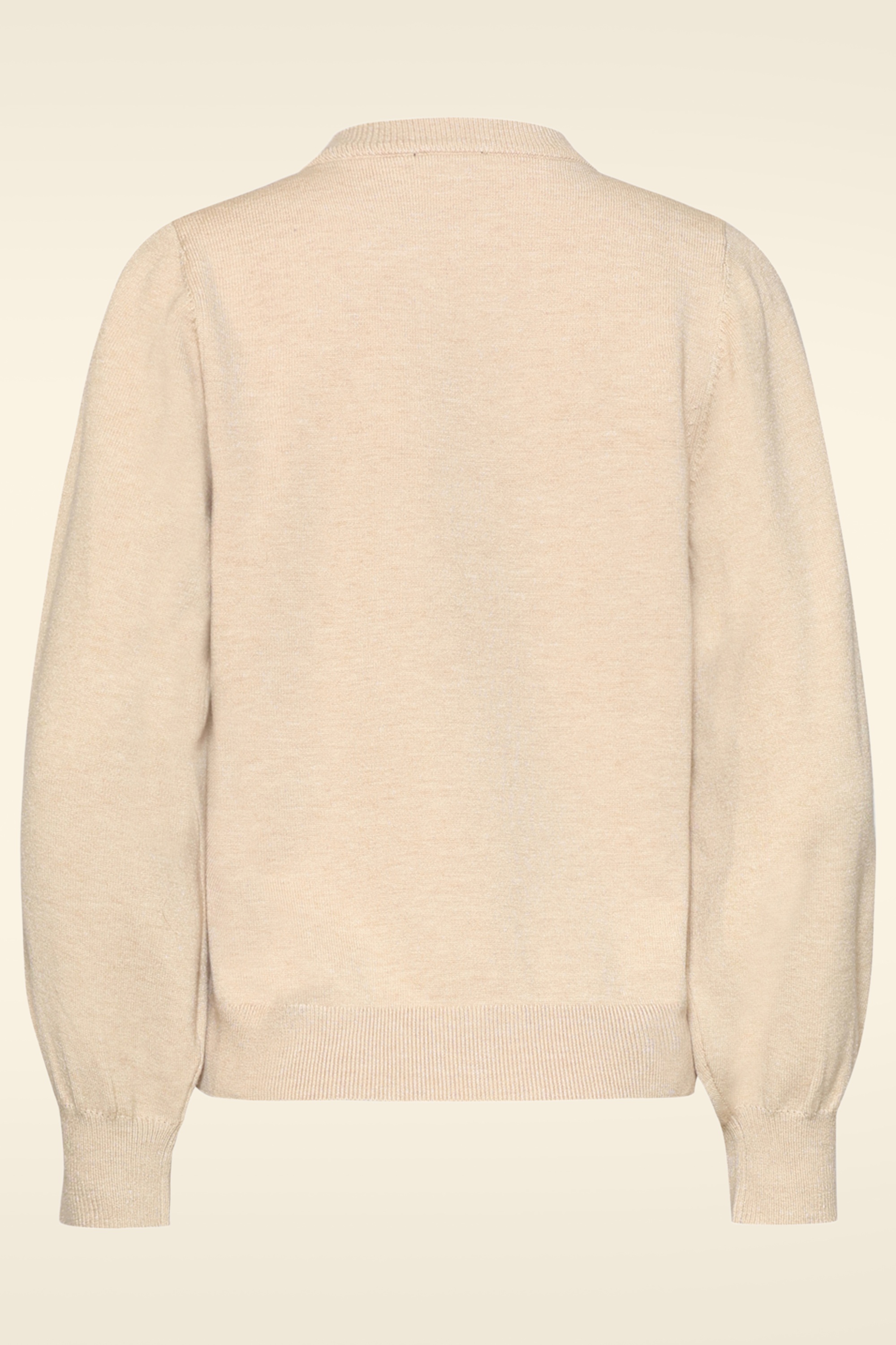 Smashed Lemon - Outline Garden Pullover in Sand 2