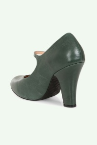 Lola Ramona ♥ Topvintage - June pumps in forest groen 6