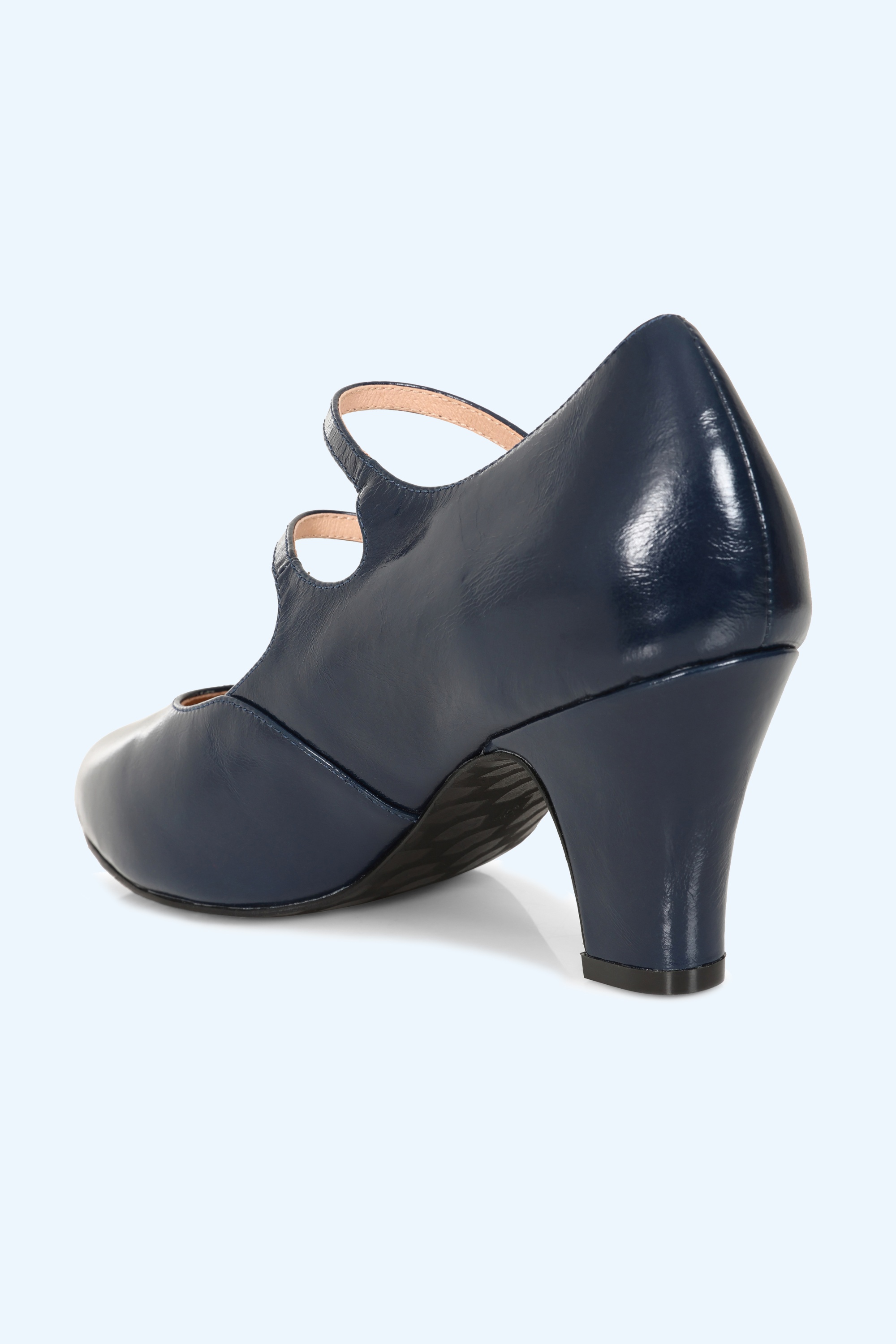 Lola Ramona ♥ Topvintage - Ava Deep Desire pumps in donker marineblauw 8