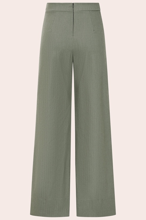 Vintage Chic for Topvintage - Topvintage exclusive ~ Tonia pantalon in kaki 2