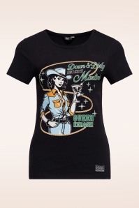 Queen Kerosin - Down and Dirty T-Shirt in Black 2