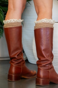 Socksmith - Mi-bas Slouchy Boot en marron 4