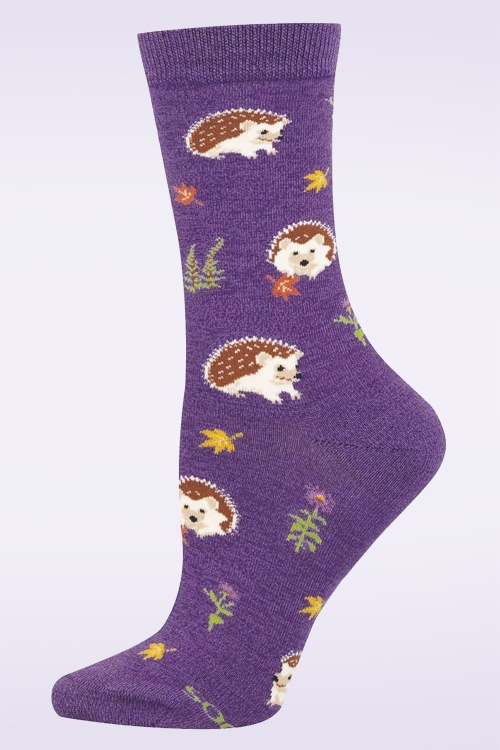Socksmith - Winter Cardinal sokken in blauw