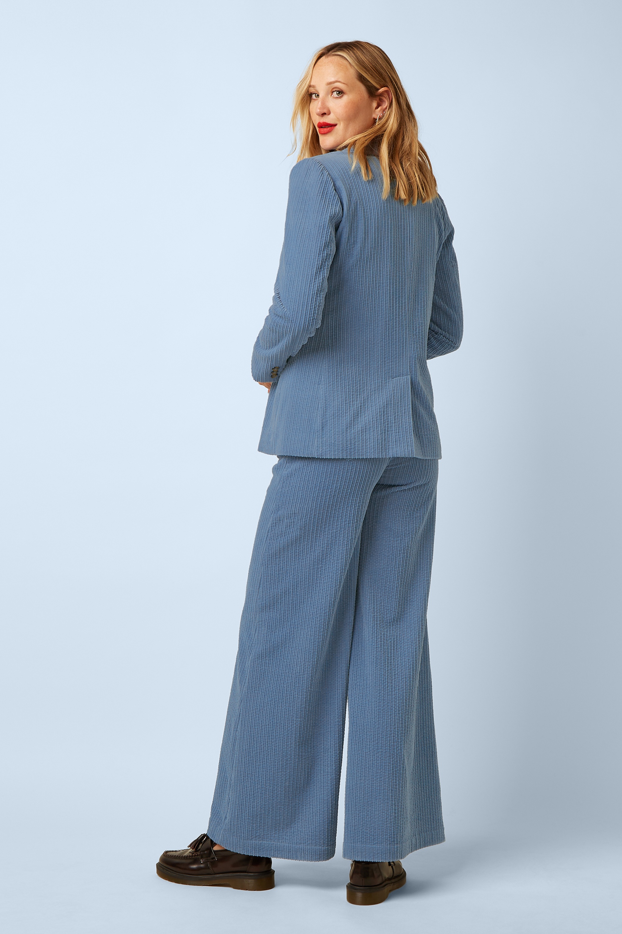 King Louie - Peppa Birch Cord broek in lavendel 3