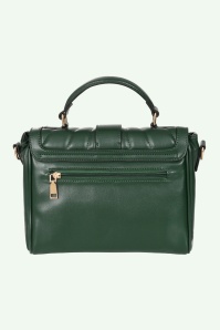 Banned Retro - Sac à main matelassé Retro Charmer en vert 2