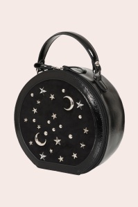 Banned Retro - Sac à main Starlight Sonata en noir 4