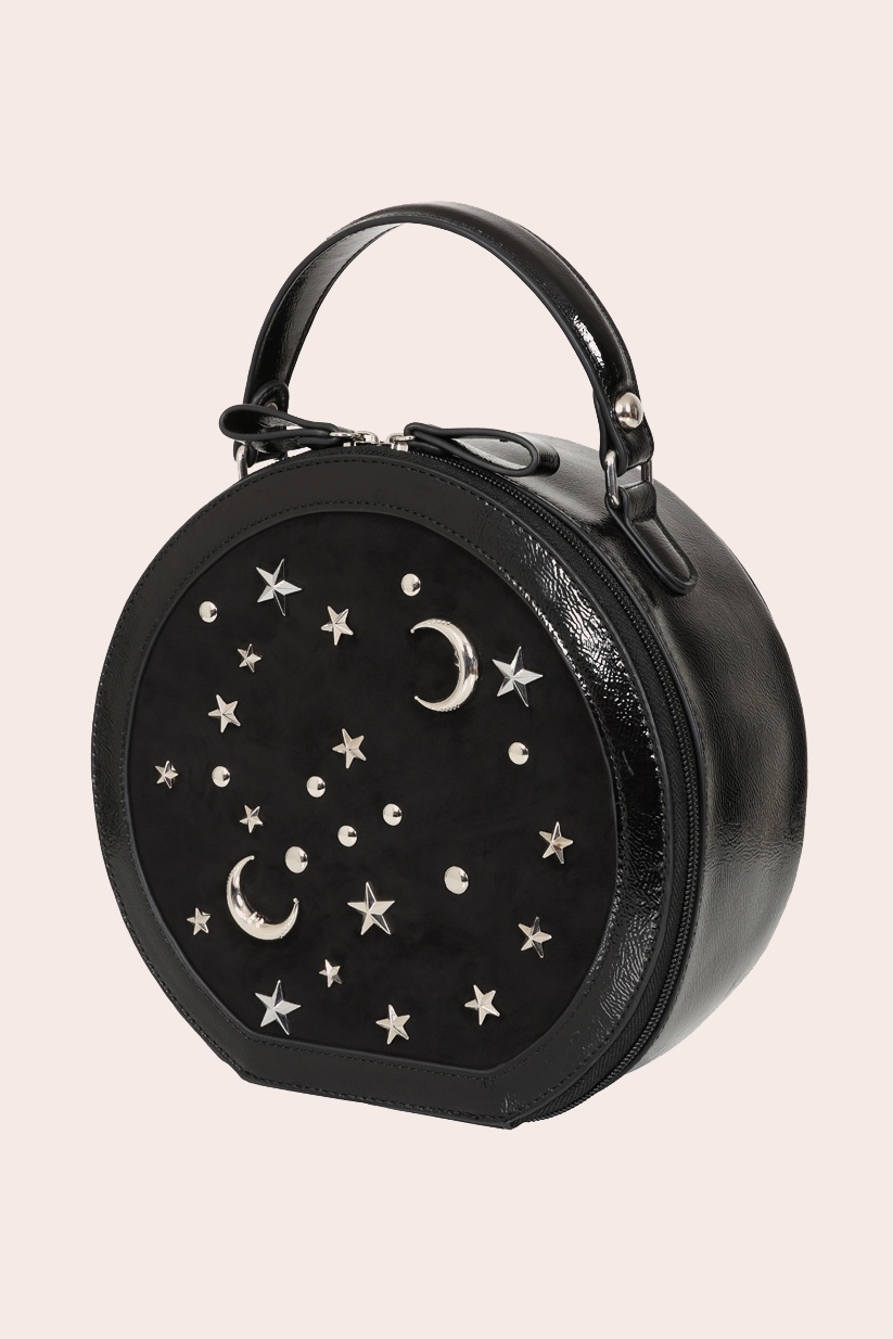 Banned Retro - Sac à main Starlight Sonata en noir 4