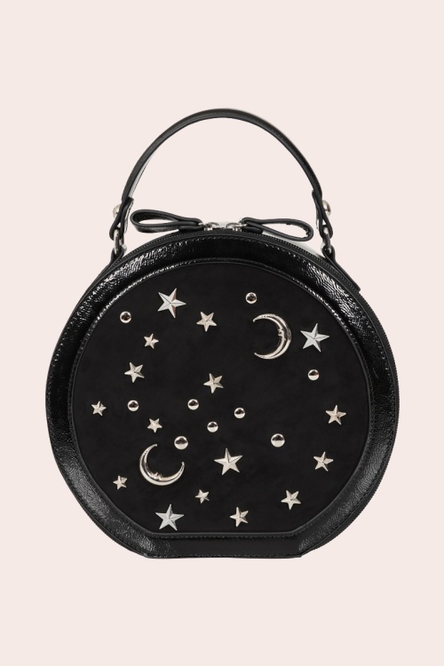 Banned Retro - Sac à main Starlight Sonata en noir