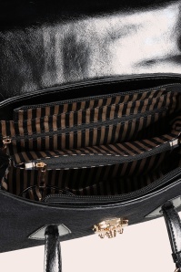 Banned Retro - Sac à main Grand Salon en noir 6
