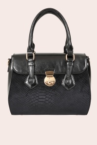 Banned Retro - Sac à main Grand Salon en noir