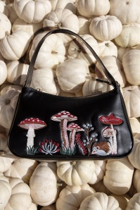 Banned Retro - Sac à main Woodland Hippie Vibes en noir