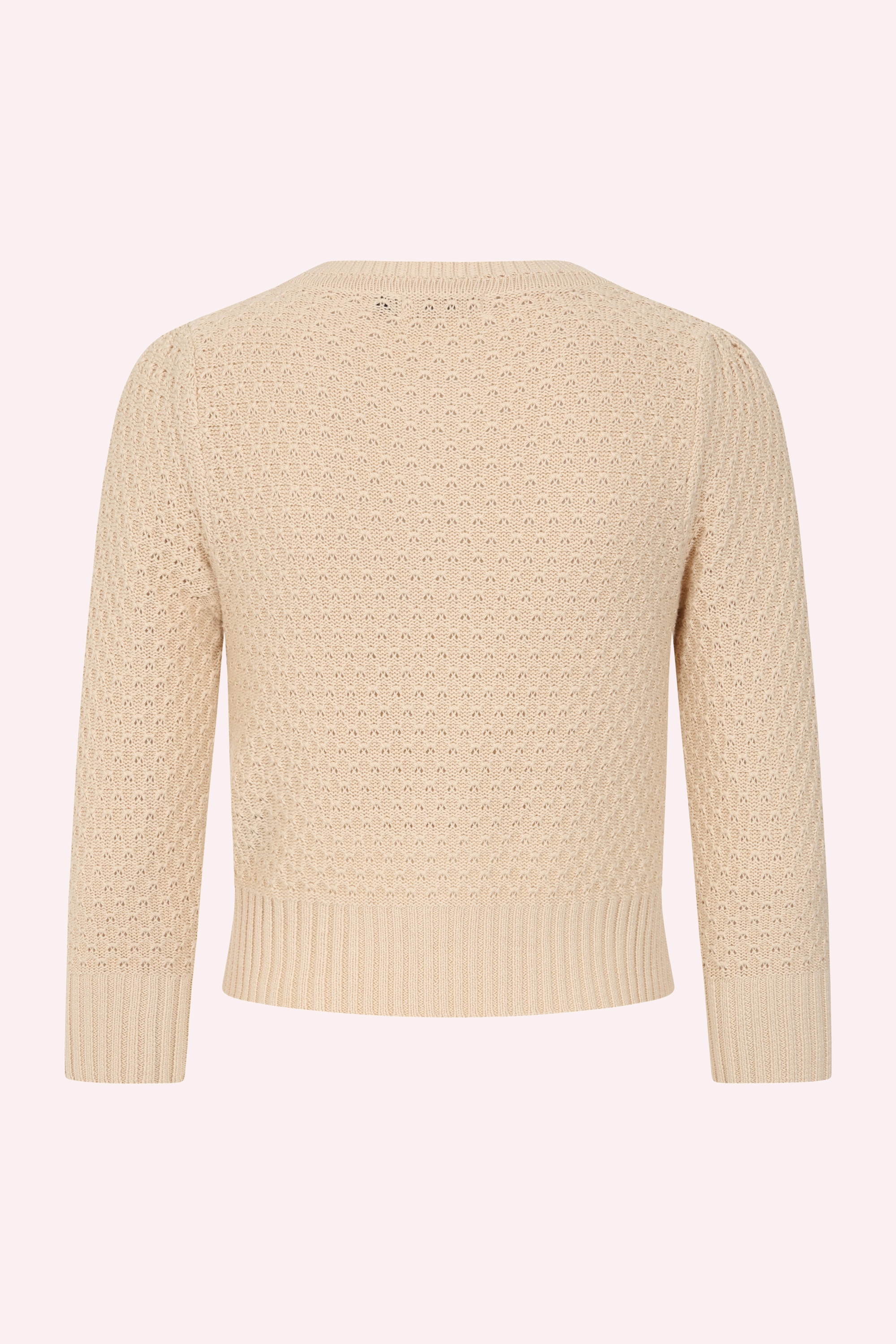 Banned Retro - Gilet en coton Fara en avoine 4