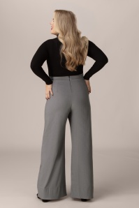Vintage Chic for Topvintage - Topvintage exclusive ~ Tara Tailored Comfort pantalon in grijs 2