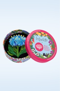 Erstwilder - Blue Pincushion broche 2