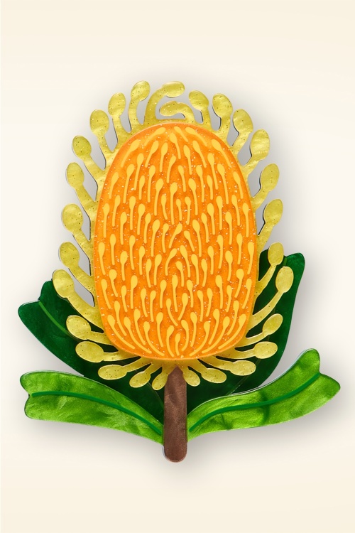 Erstwilder - Mountain Banksia broche