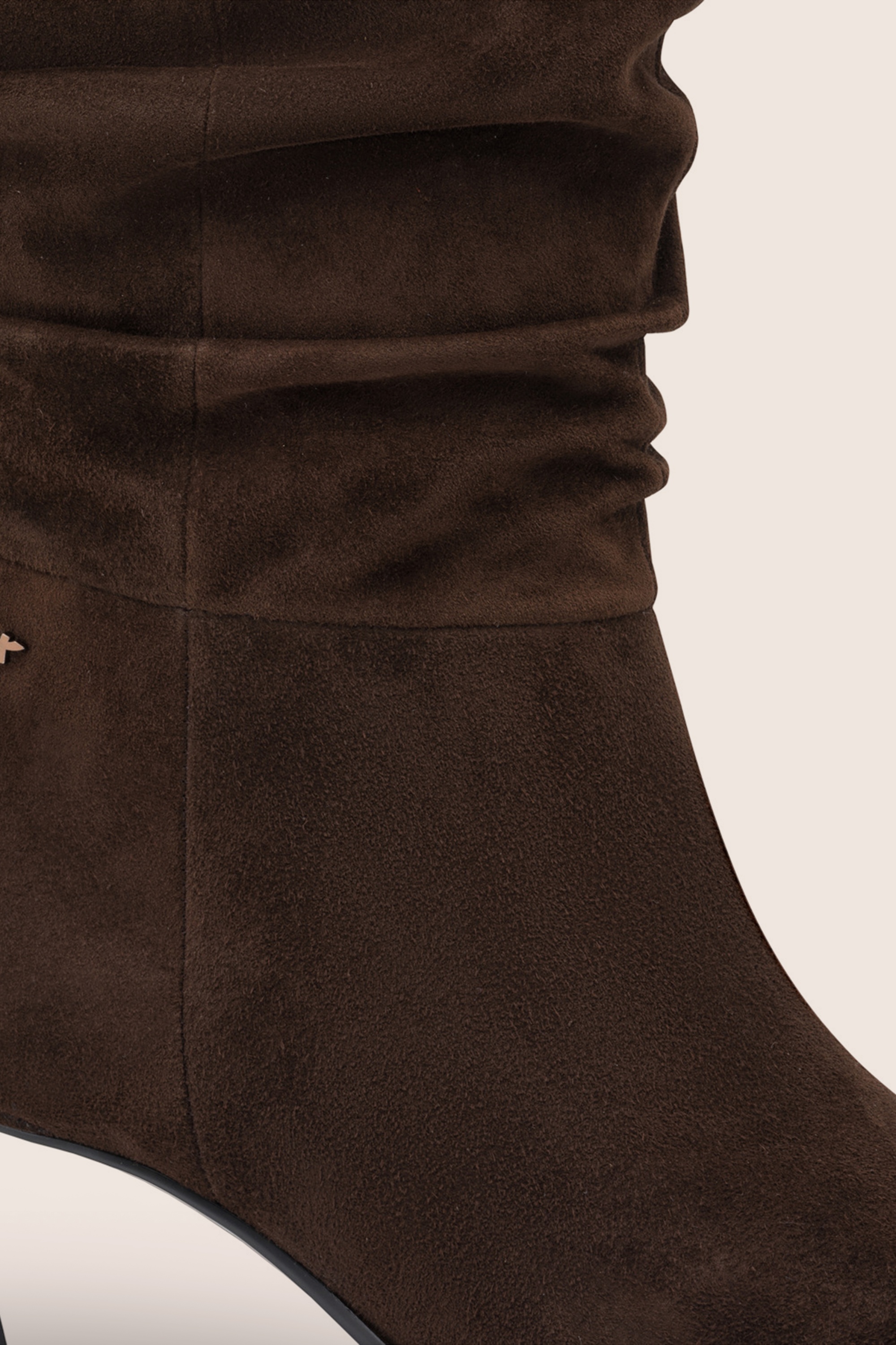 Tamaris - Bottes en daim Tanya en brun moka 4