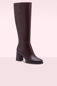 Tamaris - Bottes Ines en bordeaux 3
