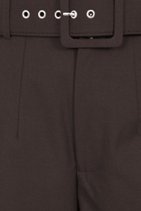 Banned Retro - Pantalon Joanna en marron 5