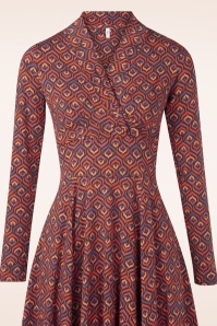 Blutsgeschwister - Shalala Tralala Kleid in Retro Glow 3