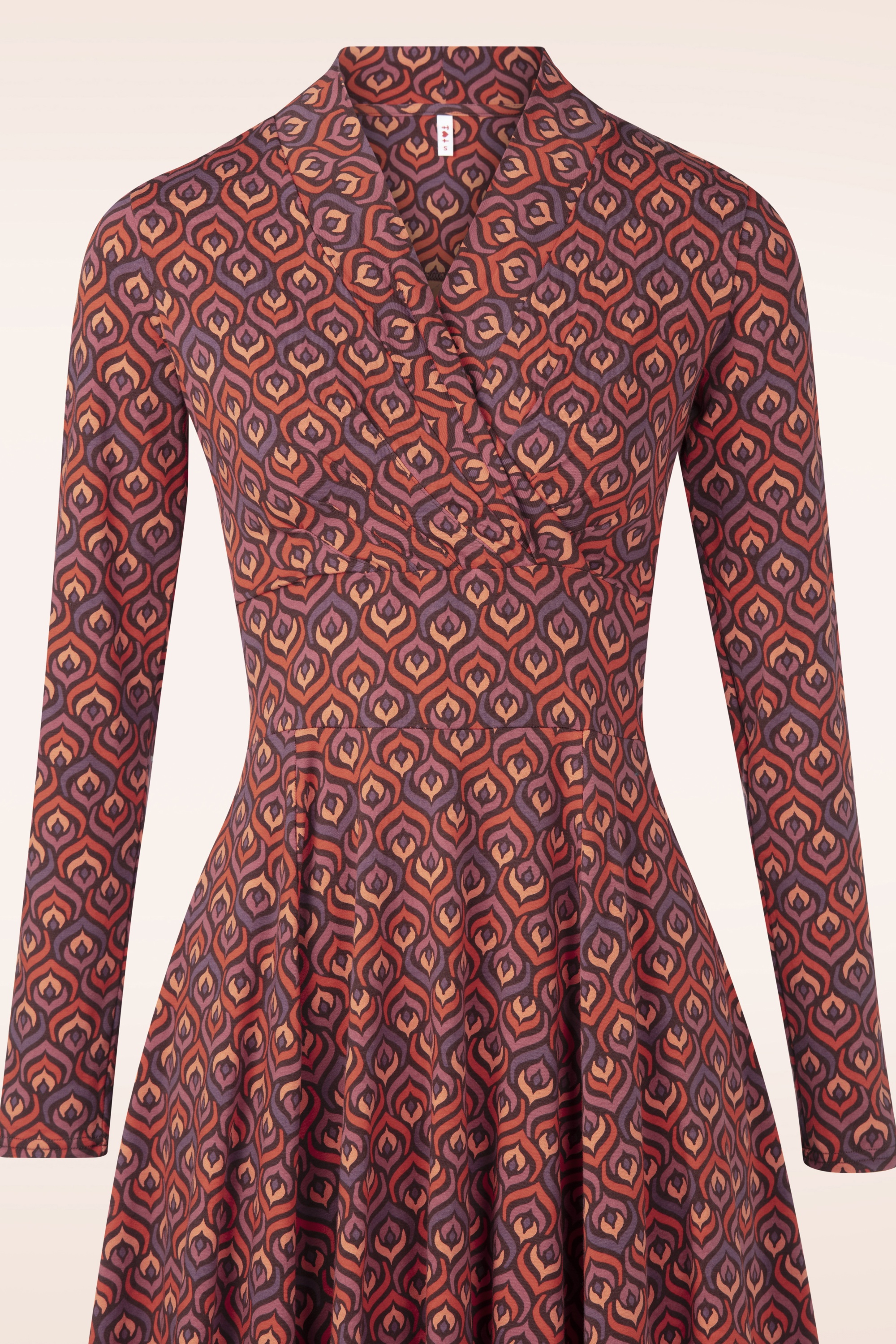 Blutsgeschwister - Shalala Tralala Kleid in Retro Glow 3