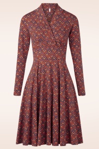 Blutsgeschwister - Shalala Tralala Kleid in Retro Glow 2