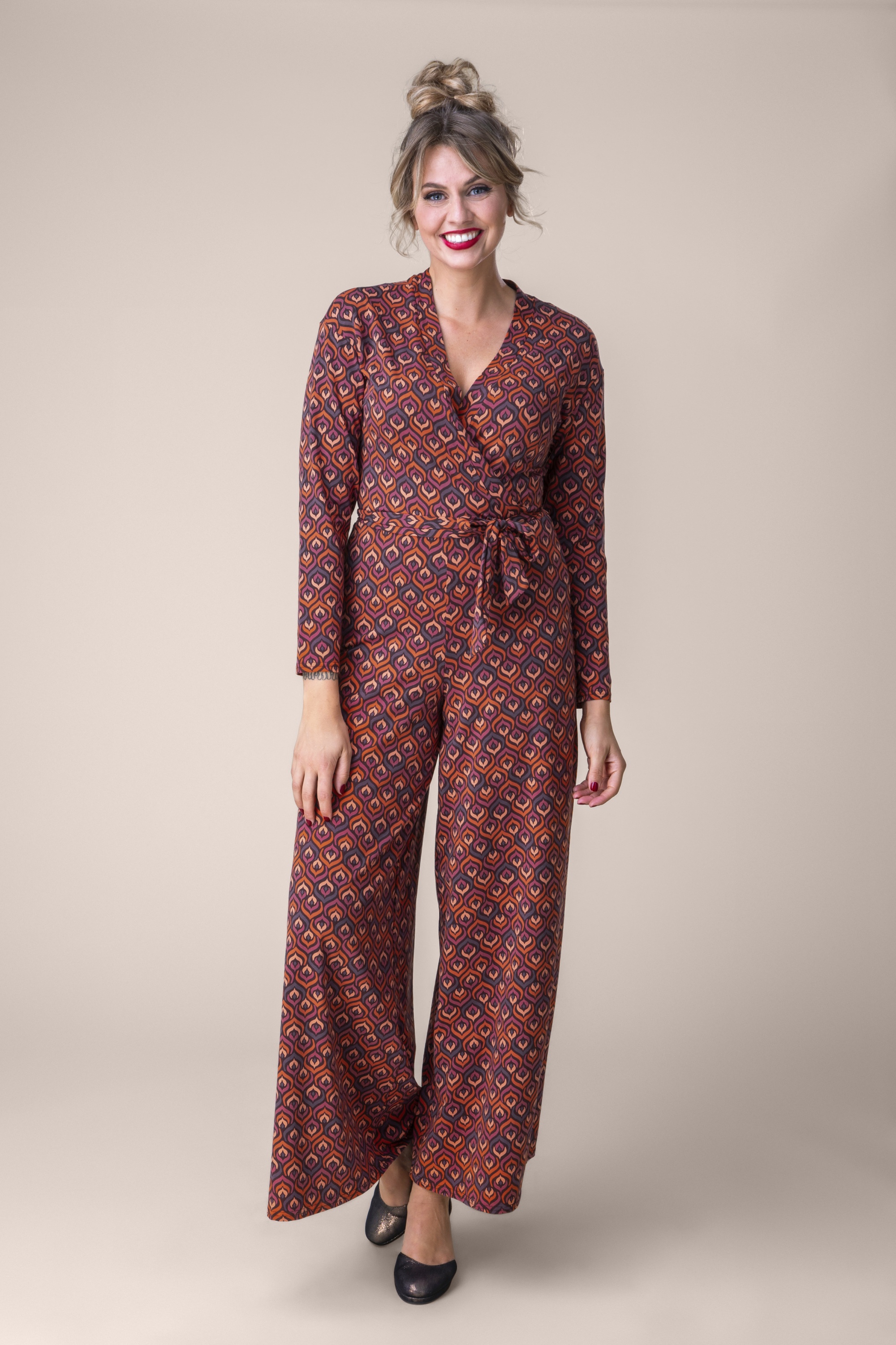 Blutsgeschwister - Hello Fritjes Jumpsuit in Retro Glow