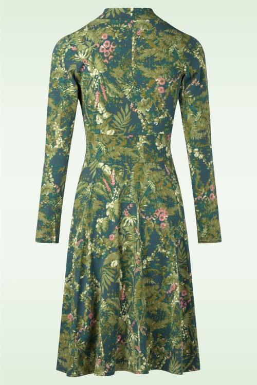Blutsgeschwister - Shalala Tralala Kleid in Noble Brushstrokes Tapestry 5